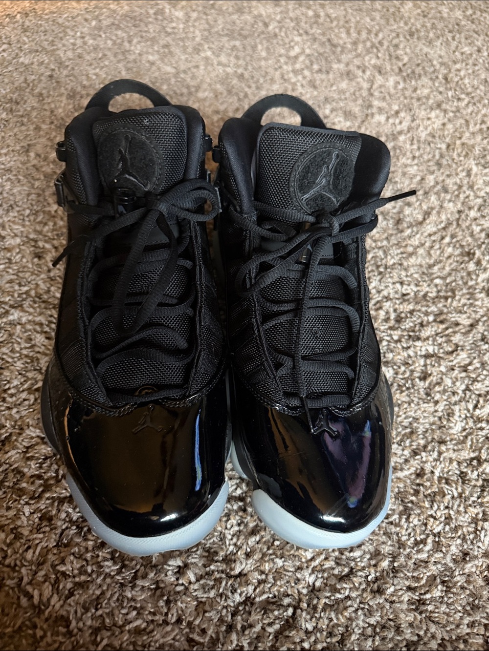 Jordan 6 Rings Black Ice
